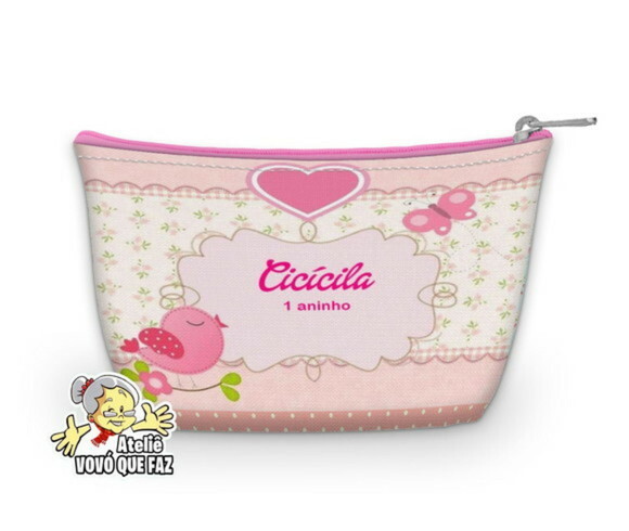Necessaire Personalizada Jardim Encantado
