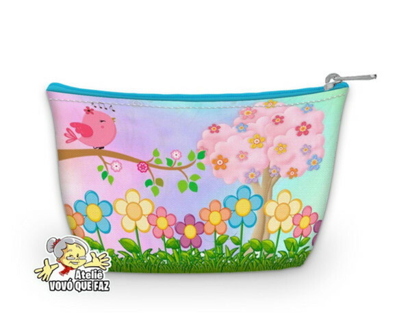 Necessaire Personalizada Jardim Encantado
