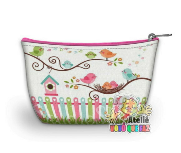 Necessaire Personalizada Jardim Encantado