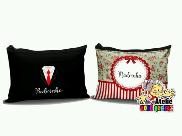 Necessaire Personalizada Madrinha Casamento ( Faço Outros )