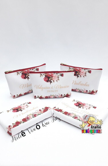 Necessaire Personalizada Madrinha Casamento ( Faço Outros )