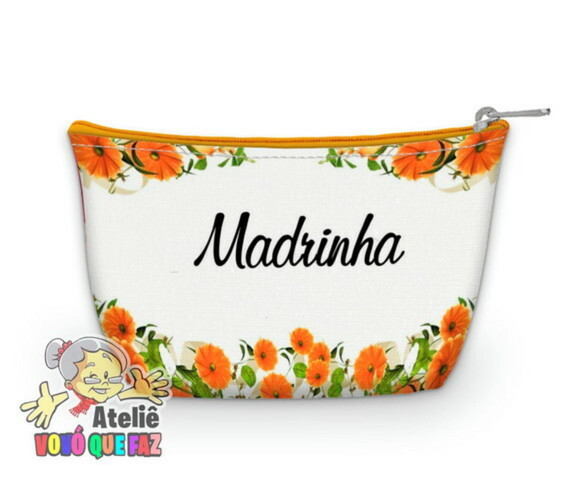 Necessaire Personalizada Madrinha Casamento ( Faço Outros )
