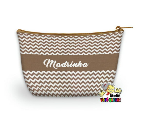 Necessaire Personalizada Madrinha Casamento ( Faço Outros )