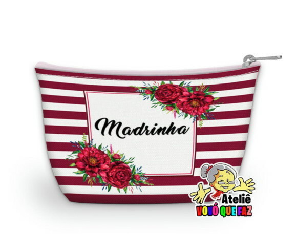 Necessaire Personalizada Madrinha Casamento ( Faço Outros )