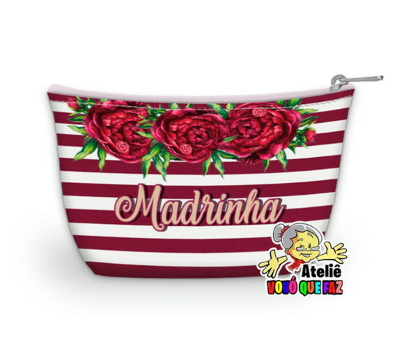 Necessaire Personalizada Madrinha Casamento ( Faço Outros )