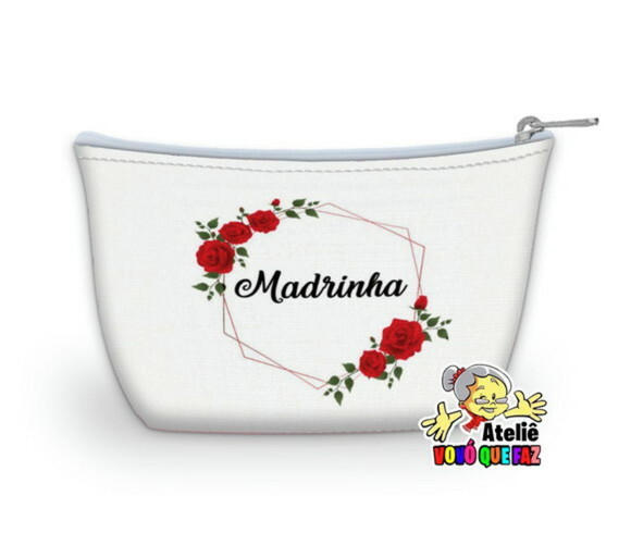 Necessaire Personalizada Madrinha Casamento ( Faço Outros )