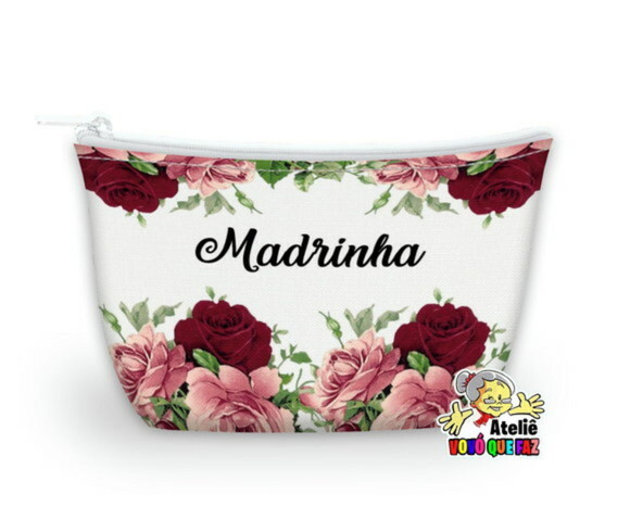 Necessaire Personalizada Madrinha Casamento ( Faço Outros )