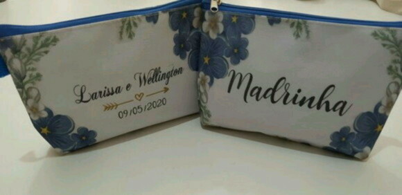 Necessaire Personalizada Madrinha Casamento ( Faço Outros )