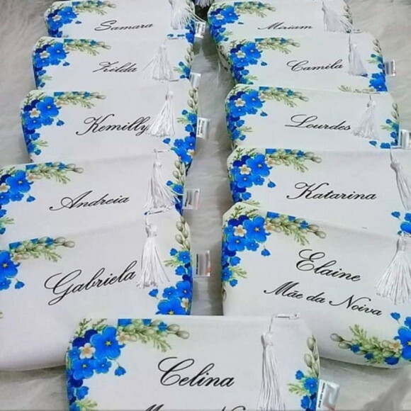 Necessaire Personalizada Madrinha Casamento ( Faço Outros )