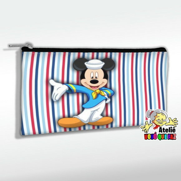 Necessaire Personalizada Mickey Mouse