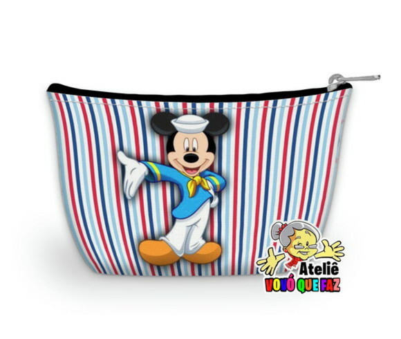 Necessaire Personalizada Mickey Mouse
