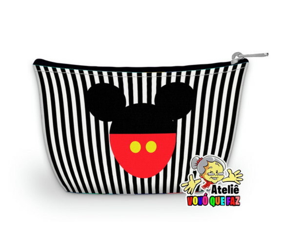 Necessaire Personalizada Mickey Mouse