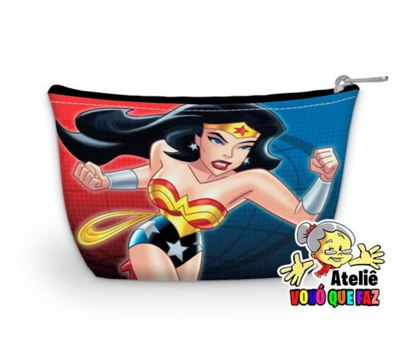 Necessaire Personalizada Mulher Maravilha