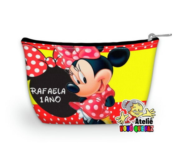Necessaire Personalizada Minnie Mouse