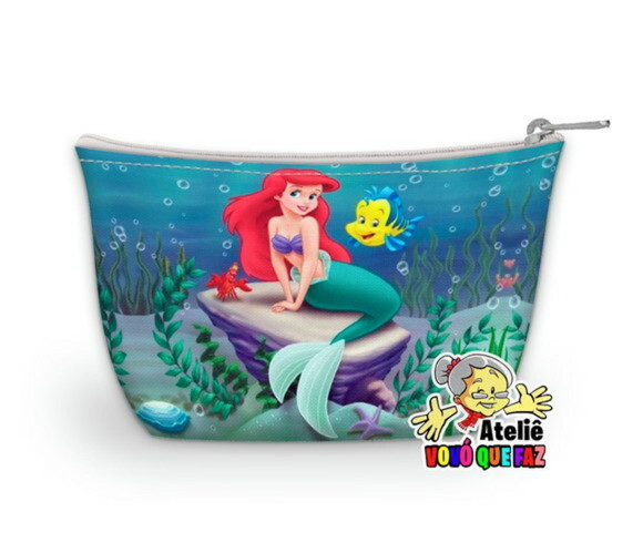 Necessaire Personalizada Pequena Sereia