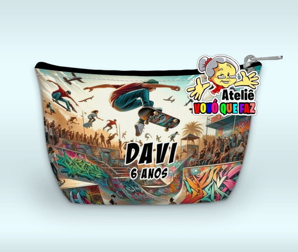 Necessaire Personalizada Skate