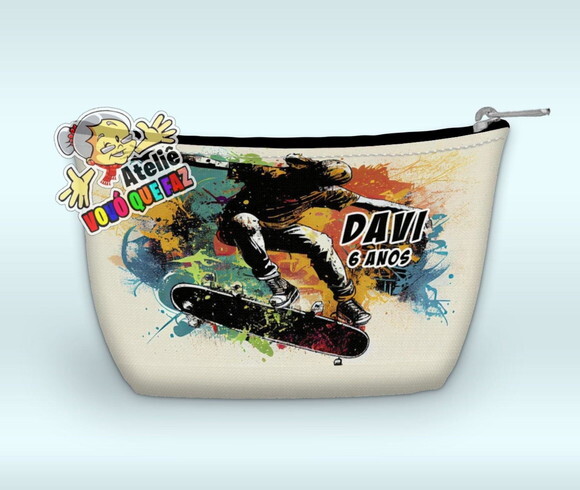 Necessaire Personalizada Skate