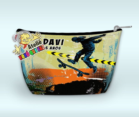 Necessaire Personalizada Skate