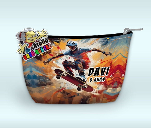Necessaire Personalizada Skate