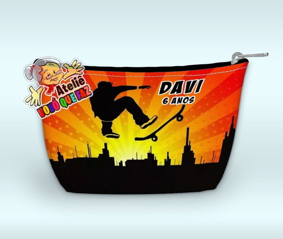 Necessaire Personalizada Skate