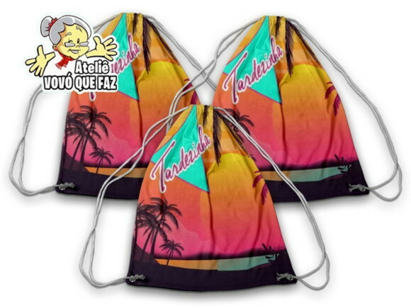 Sacochila Personalizada Tardezinha