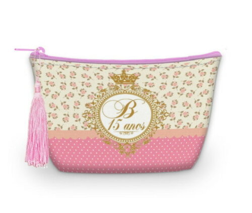12 Necessaire Personalizada Debutantes/ 15 Anos Faço Outros