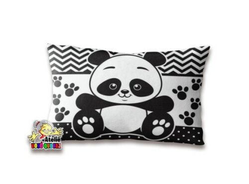 25 Almofada 20x30 Personalizada Panda