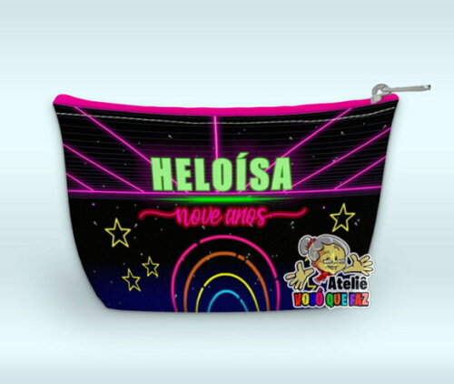 30 Necessaires Personalizadas Balada Neon
