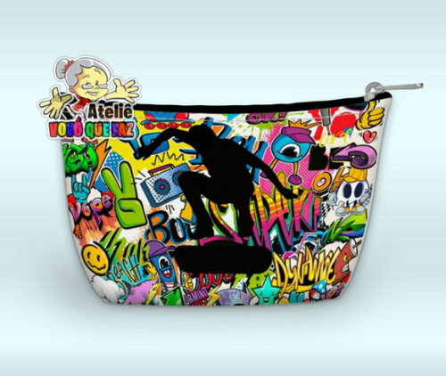 35 Necessaire Personalizada Skate