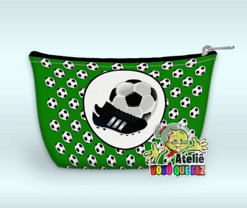 42 Necessaires Personalizada Futebol