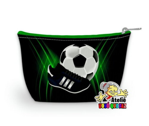 60 Necessaire Personalizada Futebol