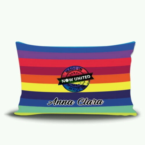 Almofada 18x28 Personalizada Now United