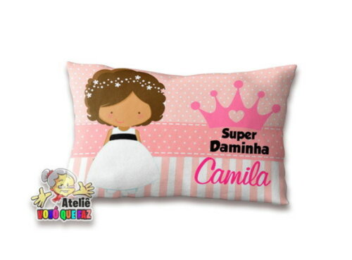 Almofada 18x28 Personalizado Dama ou Pajem