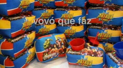 Almofada Kit Cinema Personalizado Avengers