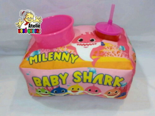 Almofada Kit Cinema Personalizado Baby Shark