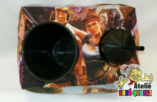 Almofada Kit Cinema Personalizado Fortnite