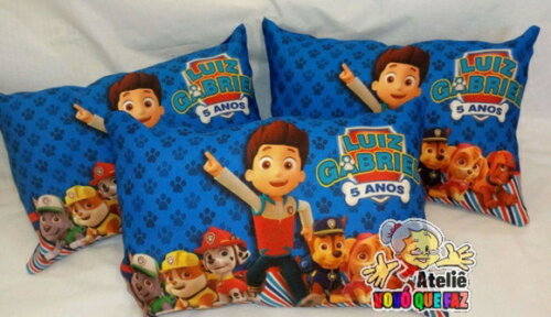 Almofada Personalizada Patrulha Canina