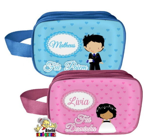 Estojo Personalizado Casamento Dama ou Pajem