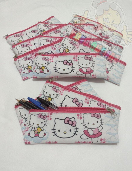 Estojo Slim Personalizado Hello Kitty Tam; 19x7