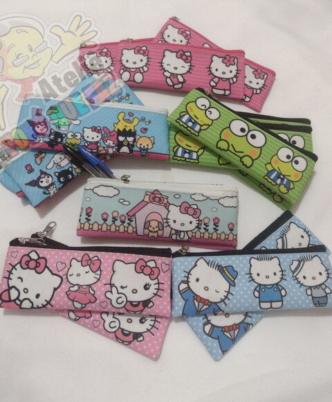 Estojo Slim Personalizado Hello Kitty Tam; 19x7
