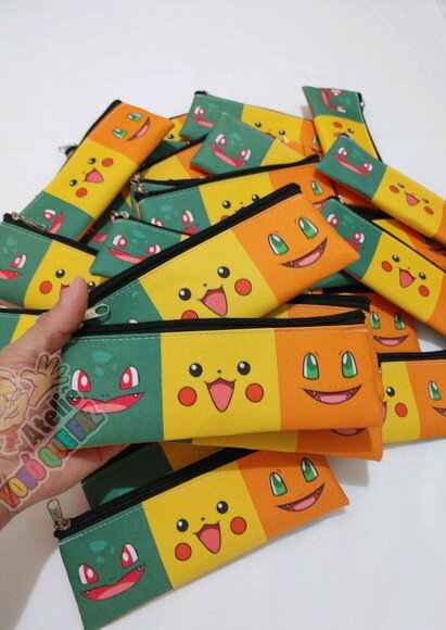 Estojo Slim Personalizado Pokémon Tam: 19x7