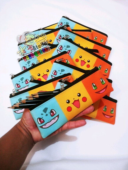 Estojo Slim Personalizado Pokémon Tam: 19x7