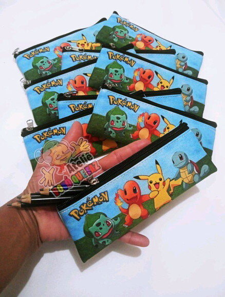 Estojo Slim Personalizado Pokémon Tam: 19x7