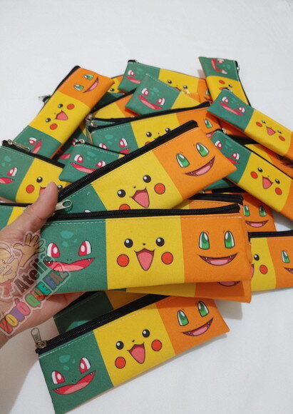 Estojo Slim Personalizado Pokémon Tam: 19x7
