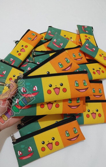 Estojo Slim Personalizado Pokémon Tam: 19x7