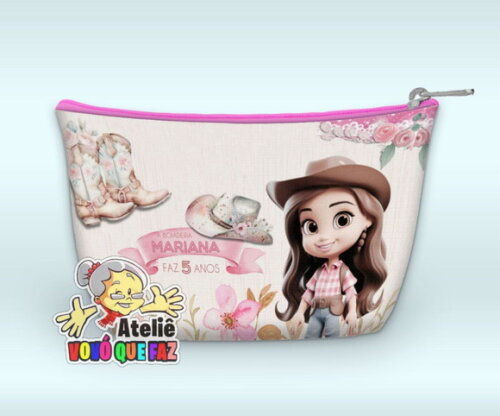 Necessaire Personalizada Boiadeira (temos Outros Modelos).