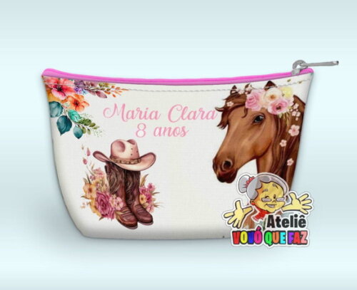 Necessaire Personalizada Boiadeira (temos Outros Modelos).