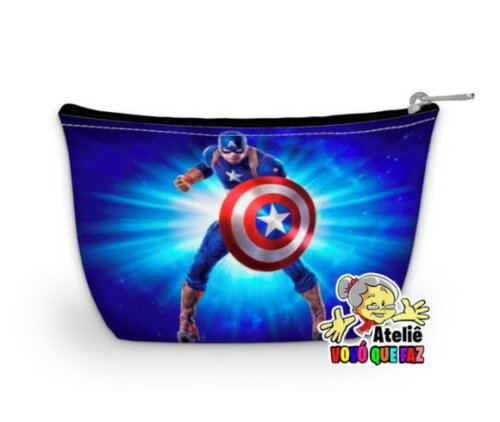 Necessaire Personalizada Capitão América