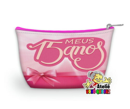 Necessaire Personalizada Debutantes/ 15 Anos ( Faço Outros )