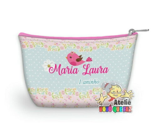 Necessaire Personalizada Jardim Encantado